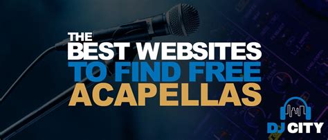 The 5 Best Websites To Find FREE Acapellas 